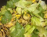 昆布とコーンのレタスチャーハン作り方4写真