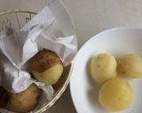 ホワイトソースの海老ポテトグラタン作り方3写真