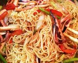 ビーチで食べたい☆海鮮アジアン焼きそば。作り方10写真