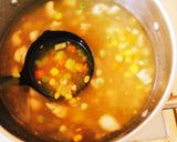 ぷるぷる鶏皮と野菜のとろりんスープ作り方7写真