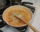 無塩トマトジュースの簡単パスタ♪♪♪作り方6写真