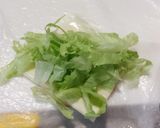ハムとチーズのサラダ風生春巻き作り方3写真