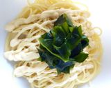ワカメとマヨネーズのパスタ作り方3写真