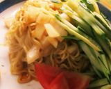 さらし玉葱イッパイの胡麻ダレ冷やし中華作り方4写真
