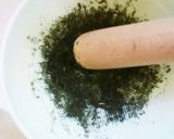 ホットケーキミックスと緑茶葉のケーキ☆作り方1写真