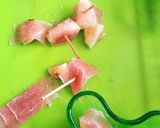いちじく＊生ハム☆ホットケーキのランチ作り方5写真