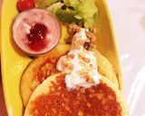 いちじく＊生ハム☆ホットケーキのランチ作り方9写真