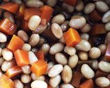 大豆と人参の二色で大豆煮作り方5写真