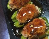 簡単ピーマンの肉詰め(和風とろ〜りあん)作り方9写真