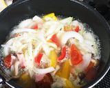 水漬けパスタでトマトスープパスタ作り方2写真