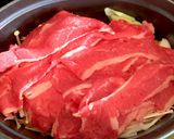 ワンポットパスタ ですき焼きパスタ作り方3写真