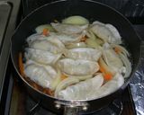 冷蔵庫掃除も♪餃子スープ作り方2写真