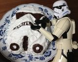 ストームトルーパーだと思い込めケーキ。作り方7写真