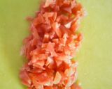 梅香る～＊カリカリ梅チキンの冷製パスタ＊作り方2写真
