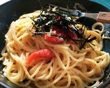 クリーミーパスタ♪生たらこ大量消費作り方4写真