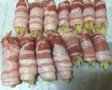 新生姜の豚バラ巻き作り方5写真