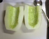 モーイ(赤ウリ)のさっぱり和え物♪作り方4写真