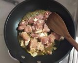 照り焼きチキンのコブサラダ作り方1写真