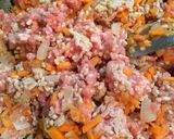 カレー風味のケチャップそぼろ作り方3写真