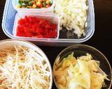 満足☆ミネストローネ風オートミール粥作り方1写真