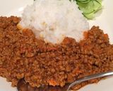 カレー風味のケチャップそぼろ作り方9写真