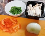 ホタテといんげんのオイスター炒め作り方2写真