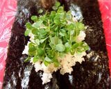 材料少！おにぎらずでサラダ巻き気分♪♪作り方2写真