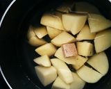 餅リメイク ポテトクリーム 美味しいよー作り方1写真