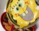 チーズdeスポンジボブ♡キャラ弁作り方14写真