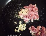 簡単♪汁なし担々麺風焼きそば作り方1写真