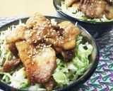 【調味料２つ】豚バラブロックのスタミナ丼作り方8写真