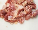 鶏肉と新玉ねぎとピーマン炒め作り方2写真