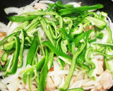 鶏肉と新玉ねぎとピーマン炒め作り方5写真