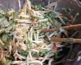 モヤシと水菜、干しエビ入かき揚げ！作り方2写真