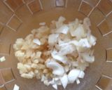 簡単‼︎ 玉ねぎとひき肉の麻婆豆腐作り方2写真