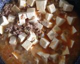 簡単‼︎ 玉ねぎとひき肉の麻婆豆腐作り方8写真