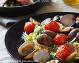 スープも絶品*あさりとトマトの白ワイン蒸作り方26写真