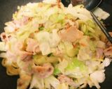 おれの鉄板！もちもちソース焼きそば作り方4写真