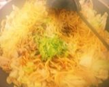 おれの鉄板！もちもちソース焼きそば作り方5写真