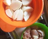ヘルシー！柚子胡椒のさっぱり鶏カブ炒め作り方1写真