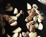 ヘルシー！柚子胡椒のさっぱり鶏カブ炒め作り方3写真