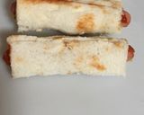 食パンアレンジ♪ウィンナーキャベツ巻き作り方2写真
