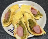 食パンアレンジ♪ウィンナーキャベツ巻き作り方3写真