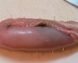 紫蘇巻きチキン グレープフルーツソース作り方3写真