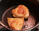 チキンのカリカリバター照り焼き アーモンドソースがけ作り方2写真