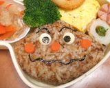 カレーパンマン弁当（キャラ弁）作り方5写真