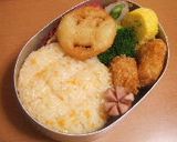 メロンパンナちゃん弁当（キャラ弁）作り方4写真