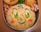 メロンパンナちゃん弁当（キャラ弁）作り方12写真