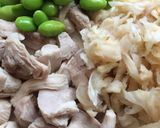 切り干し大根入り！ごぼうのチキンサラダ作り方4写真