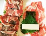 ゴマ大好き♡大葉・もち入り豚肉巻き作り方2写真